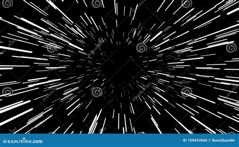 Flying Trought Hyperspace 3d Animation Seamless Loop Stock Footage