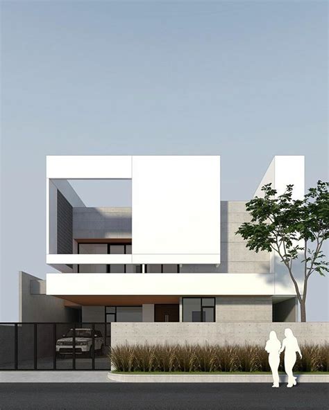 Illustrarch On Twitter Modern House Facades Minimal House Design