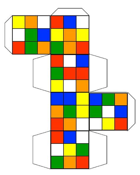 Lucas garron (formerly shotaro makisumi). Cube Net Template - ClipArt Best
