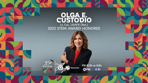 First Latina Military Pilot Olga Custodio To Receive 2022 Hispanic Heritage Stem Award