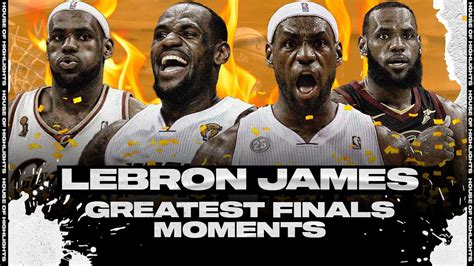 Lebron James Greatest Nba Finals Moments And Plays Youtube
