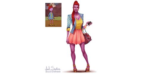 Beebe From Doug 90s Cartoon Characters As Adults Fan Art Popsugar