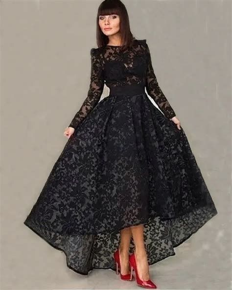 Katherine Lace Occasion Dress Black Evening Dresses