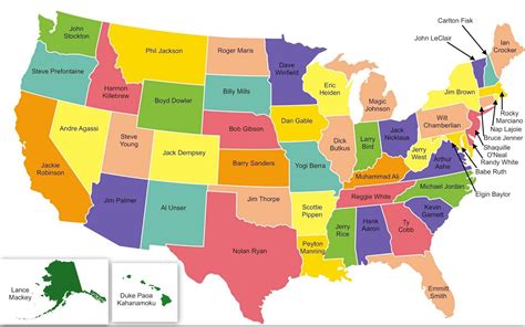 Political Map Of The United States The United States Political Map
