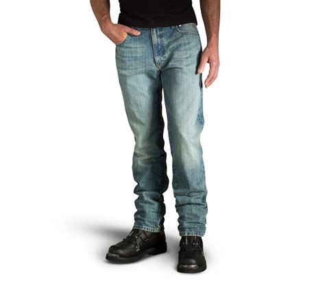 Mens Modern Straight Leg Fit Jeans Harley Davidson Usa