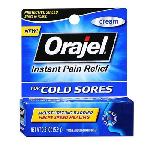 Orajel Cold Sores Cream Reviews 2020