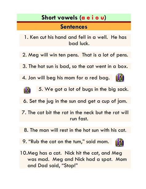 An English Worksheet With Words And Pictures On It