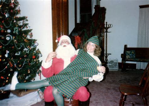 Naughty Santa Claus Lap