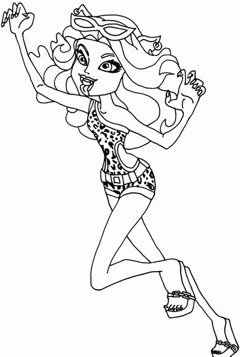 Those characters are malefic and funny at the same time. Monster High Coloring Pages All Characters - Coloring Home