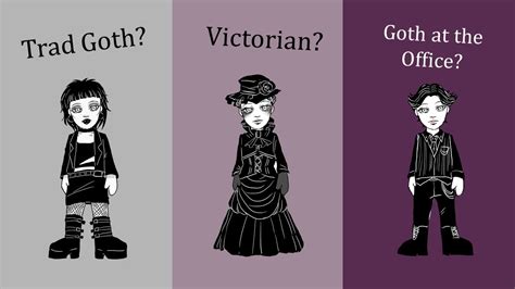 Various Types Of Gothic Fashion Briefly Explained Youtube