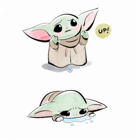 Baby Yoda Noses Cute Cartoon Drawings Yoda Drawing Star Wars Baby