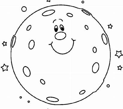 Moon Coloring Pages Printable Getcolorings