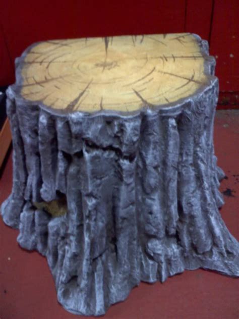 Tree Stump Diy This One Was Done For Halloweenbut I Want To Do One