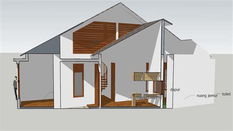 Desain rumah di buat sesuai dengan. part 2. Desain 1 lantai rumah 12 x 5 dengan 4 kamar - YouTube