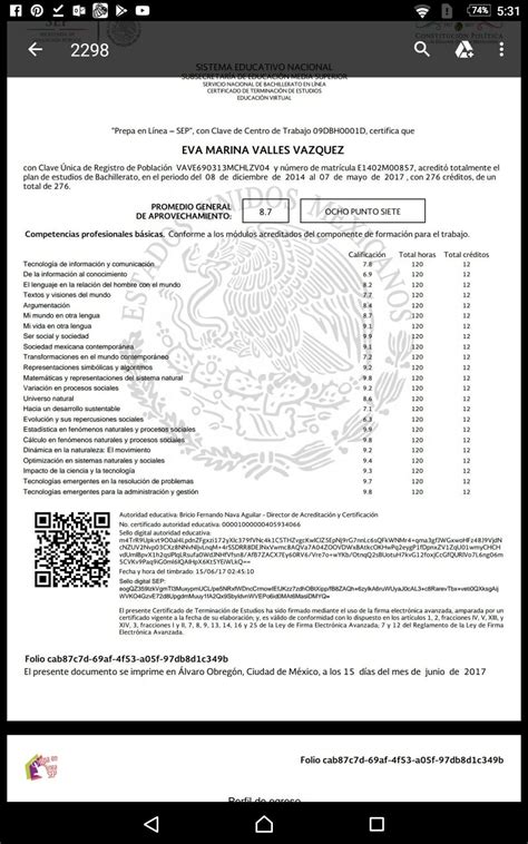 Dónde puedo encontrar certificados de secundaria en formato PDF