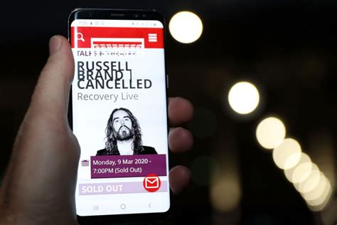Russell Brand Scandal Update Youtube Blocks Creators Advert Income