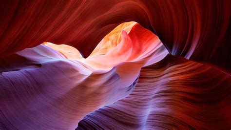Antelope Canyon Rock Formation Sunlight Nature Wallpapers Hd