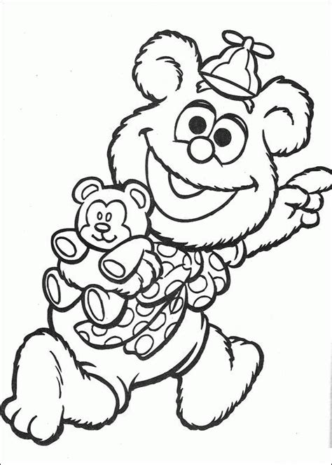 In this section, find a large selection of coloring pages vintage. Muppets baby Coloring Pages - Coloringpages1001.com