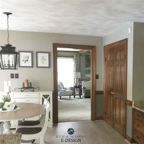 Suffusing any space with light and warmth, this color is braver than beige, incorporating a sunny gleam of pastel yellow that will harmonise seamlessly with bolder shades. Best paint colours with dark wood trim, Sherwin Williams ...