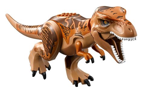 Lego Lego Jurassic World Tyrannosaurus Rex With Dark Orange And Dark Brown Back No Packaging