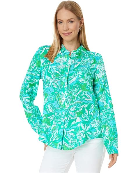 Lilly Pulitzer Sea View Button Down 6pm