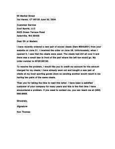 How To Write A Business Complaint Letter | scrumps