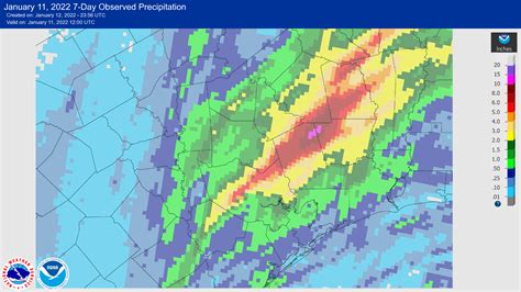 Tornadoes and Flooding in the Houston Area: January 8th-9th, 2022