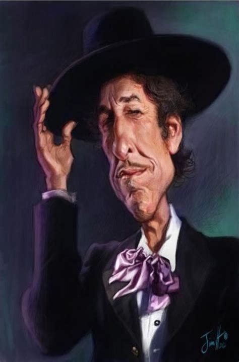 Bob Dylan Celebrity Caricatures Funny Caricatures Caricature