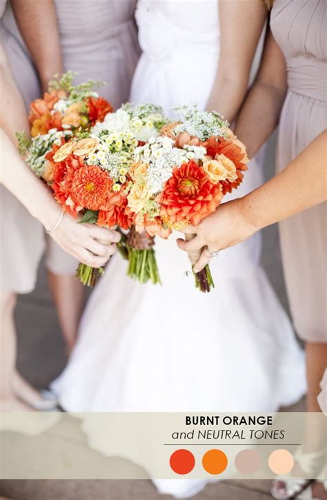 18 Fall Wedding Color Palettes The