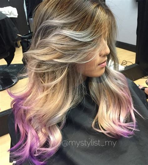 Purple Ombre Hair Ideas: Plum, Lilac, Lavender and Violet ...