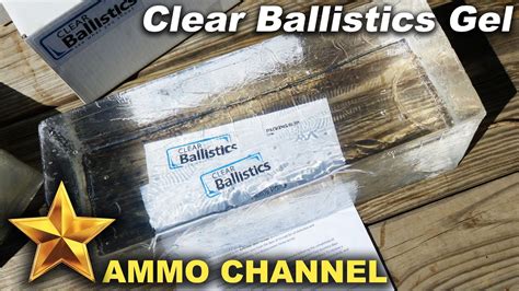 Clear Ballistics Gelatin Youtube