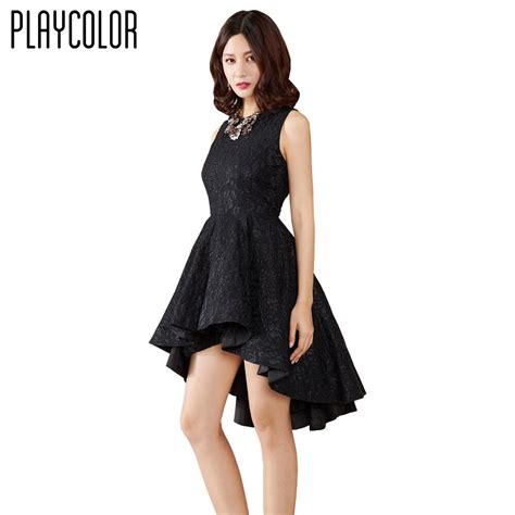 Playcolor Black Lace Short Cocktail Dresses For Prom 2017 Cocktail