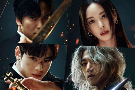 kim nam gil lee da hee cha eun woo and sung joon display steadfast resolves in epic posters