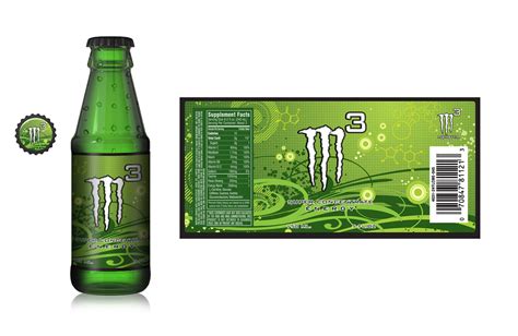 monster energy packaging and site designs on behance