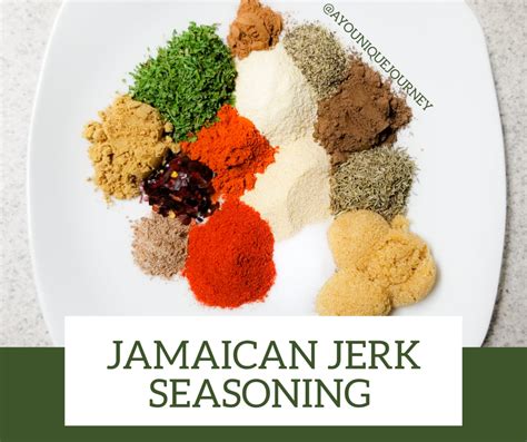 Jamaican Jerk Seasoning Authentic And Easy Dry Rub A Younique Journey