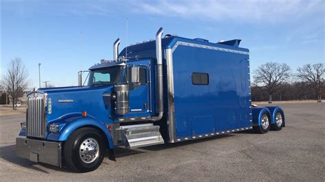 Sold 2016 Kenworth W900 Ict 180 Custom Sleeper Youtube