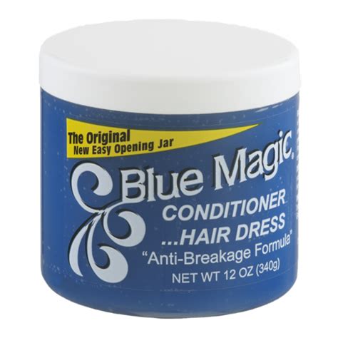 :/ so im not really sure if its working for my hair or not? Blue Magic Conditioner and Hair Dress Anti-Breakage ...