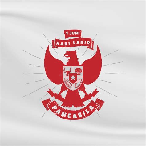 Hari Lahir Pancasila 1 Juni перевод 1 июня индонезийский день Pancasila