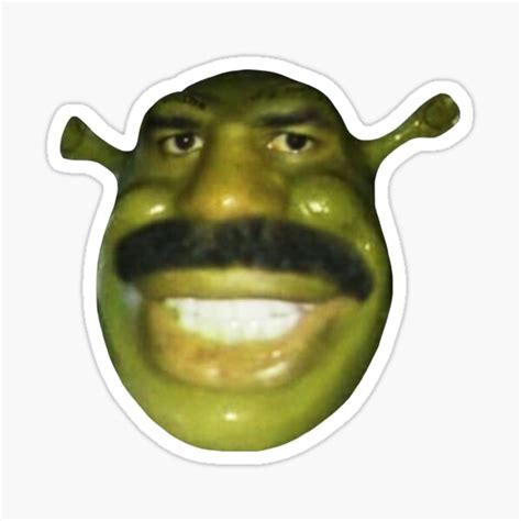 Shrek Harvey Sticker For Sale By Tttatia Redbubble