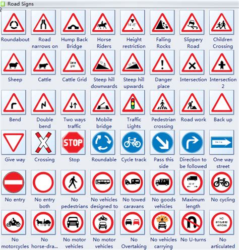 Design Road Signs Instantly Edraw