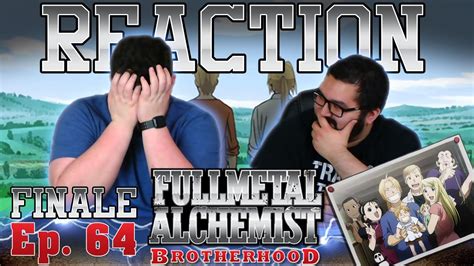 Fullmetal Alchemist Brotherhood Episode Reaction Journey S End