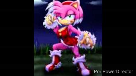 Sonic The Werehog And Amy Rose