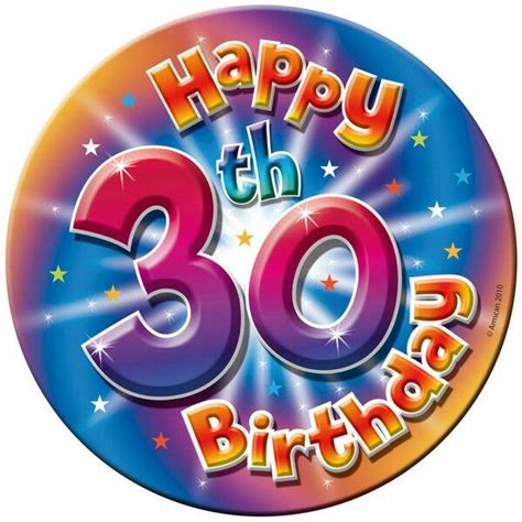 Happy Birthday 30 Happy 30th Birthday Birthday Greetings Birthday