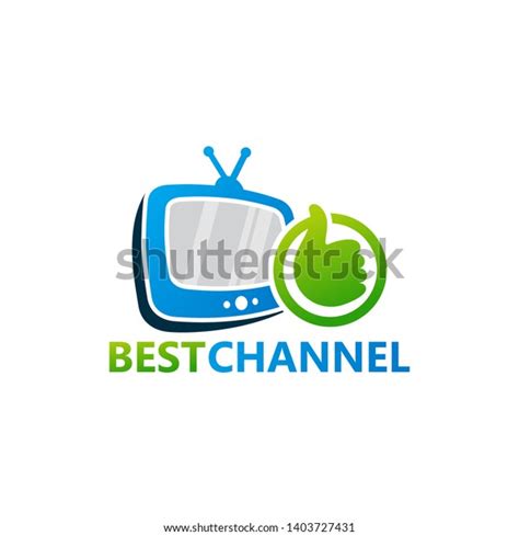 Best Channel Logo Template Design Vector Stock Vector Royalty Free