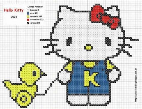 Graficos Punto De Cruz Gratis Hello Kitty59