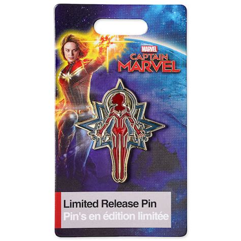 Captain Marvel Limited Release Pin Disney Pins Blog