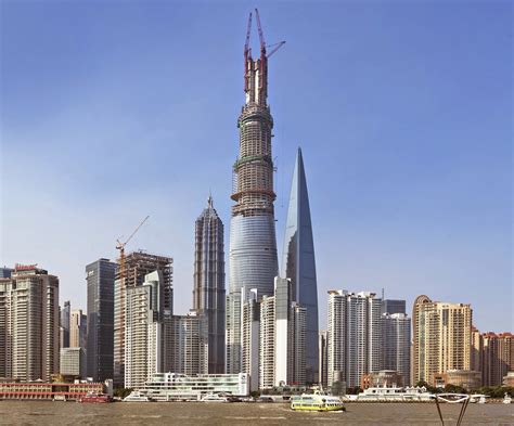 Gijón Arquitectura Blog Shanghai Tower Enters Final Stage Of Construction