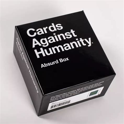 You can get your copy of 'cards against disney' here. Cards Against Humanity Absurd Box Card Game | Cards against humanity printable, Cards against ...