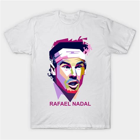 Rafael Nadal Rafael Nadal Tennis T Shirt Teepublic Hemd