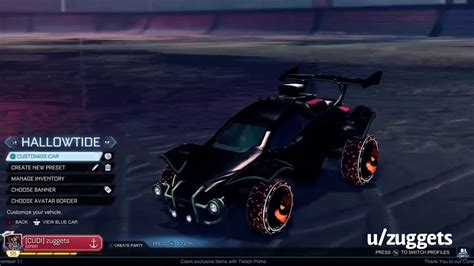 How to get a all black car in rocket league 2019 - YouTube